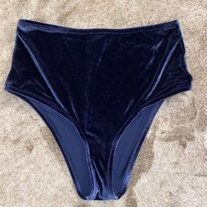 Velvet rave/bikini bottoms
